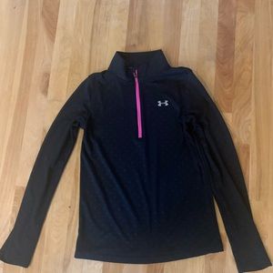 New without tags Girls Under Armour quarter zip